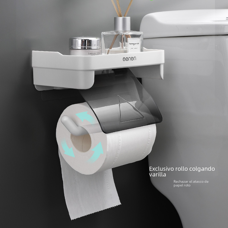 Waterproof Plastic Toilet Paper and Towel Holder