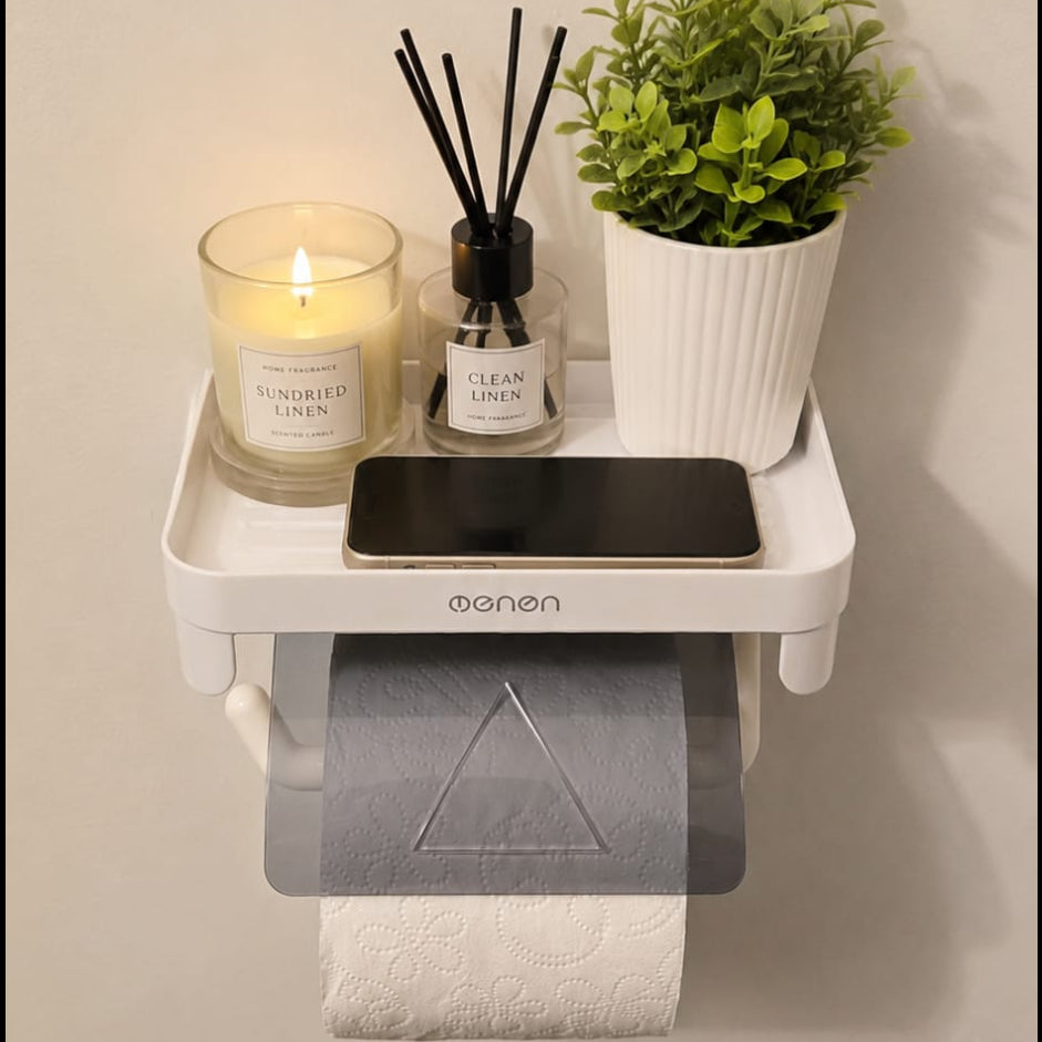 Waterproof Plastic Toilet Paper and Towel Holder