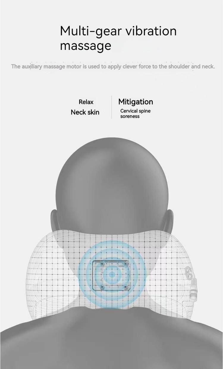 Veluvia™ Travel Neck Massager Pro with Memory Foam